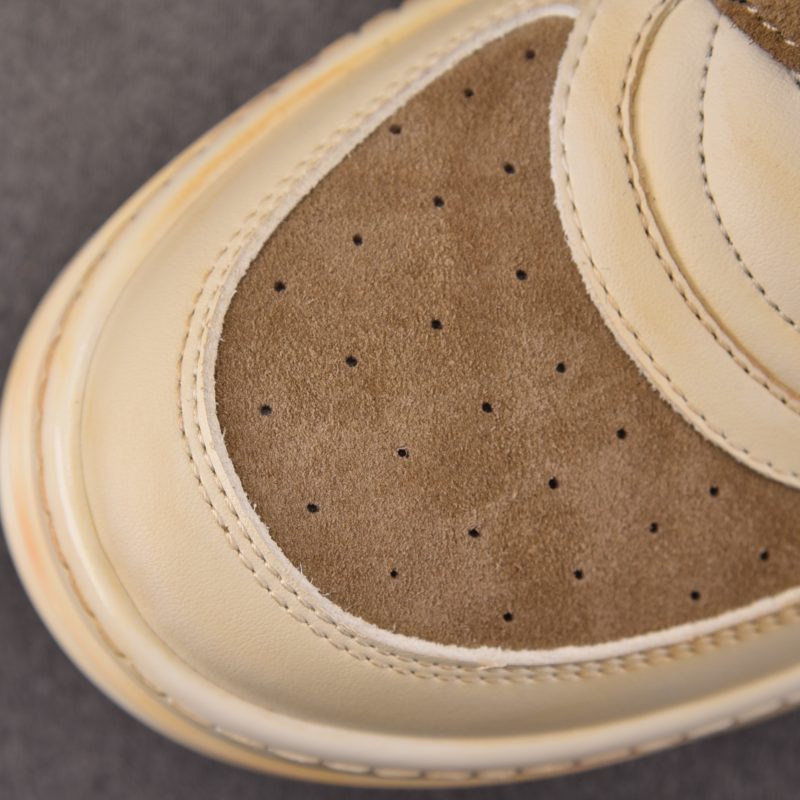 (BEST) Rick Owens Dunk Geobasket Suede Brown