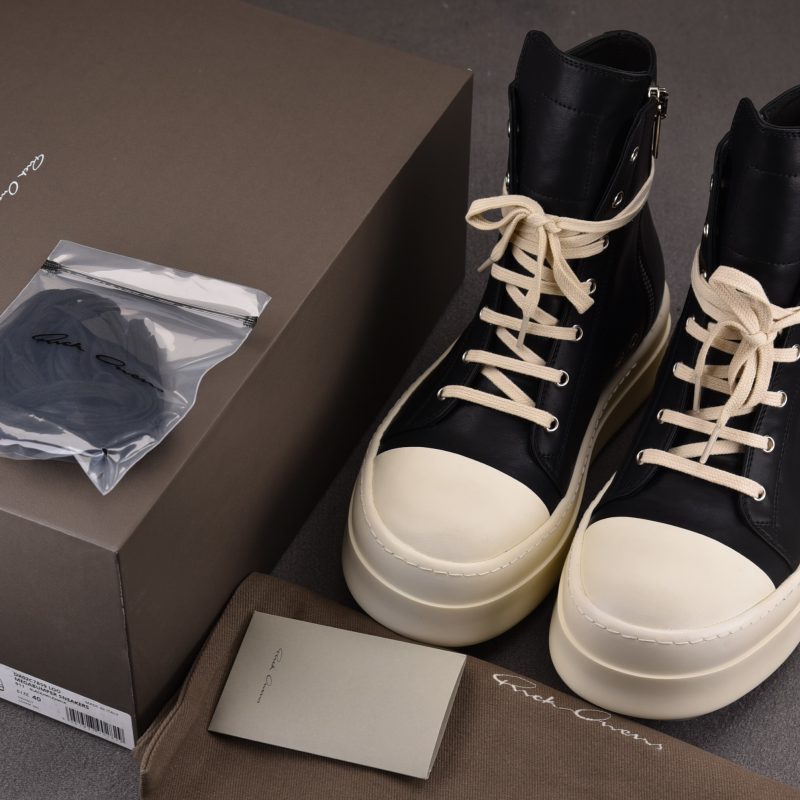 (BEST) Rick Owens Mega Bumper High Sneakers