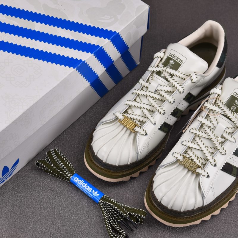 (BEST) adidas CLOT x BAPE® Superstar by Edison Chen