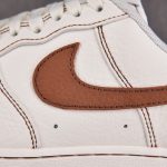 (BEST) Air Force 1 Low '07 LV8 'Ivory Saddle Brown'