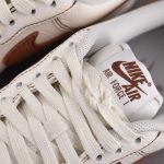 (BEST) Air Force 1 Low '07 LV8 'Ivory Saddle Brown'