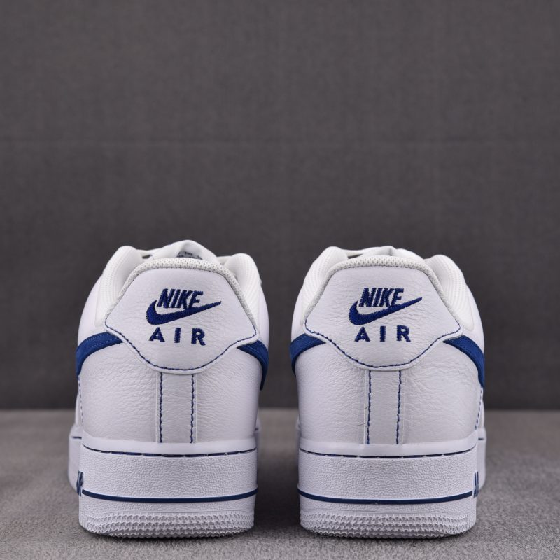 (BEST) Air Force 1 Low '07 LV8 White Deep Royal Blue
