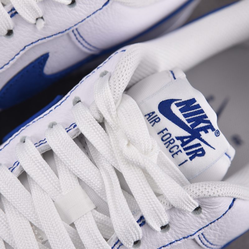 (BEST) Air Force 1 Low '07 LV8 White Deep Royal Blue