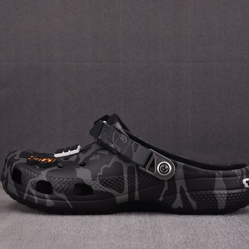 (BEST) BAPE x Crocs Classic Clog 'Black Camo'