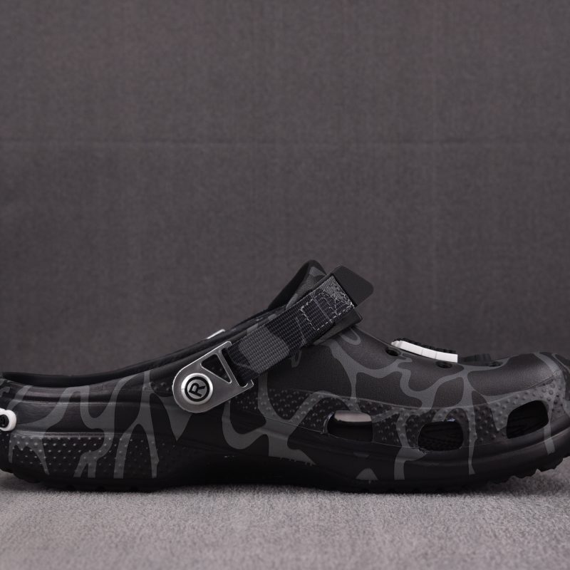 (BEST) BAPE x Crocs Classic Clog 'Black Camo'