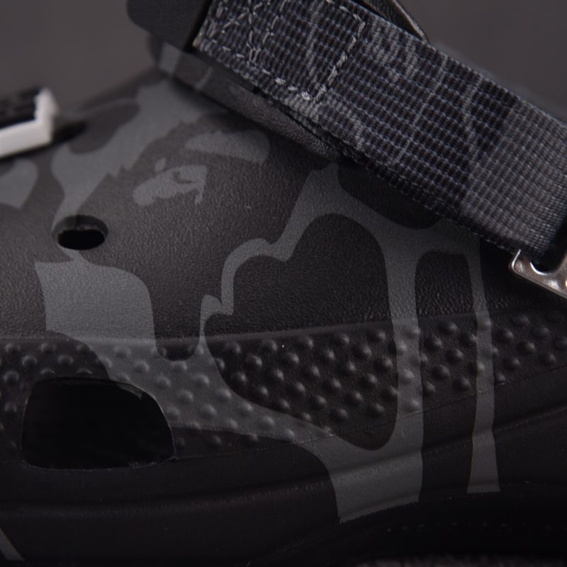 (BEST) BAPE x Crocs Classic Clog 'Black Camo'