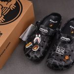(BEST) BAPE x Crocs Classic Clog 'Black Camo'