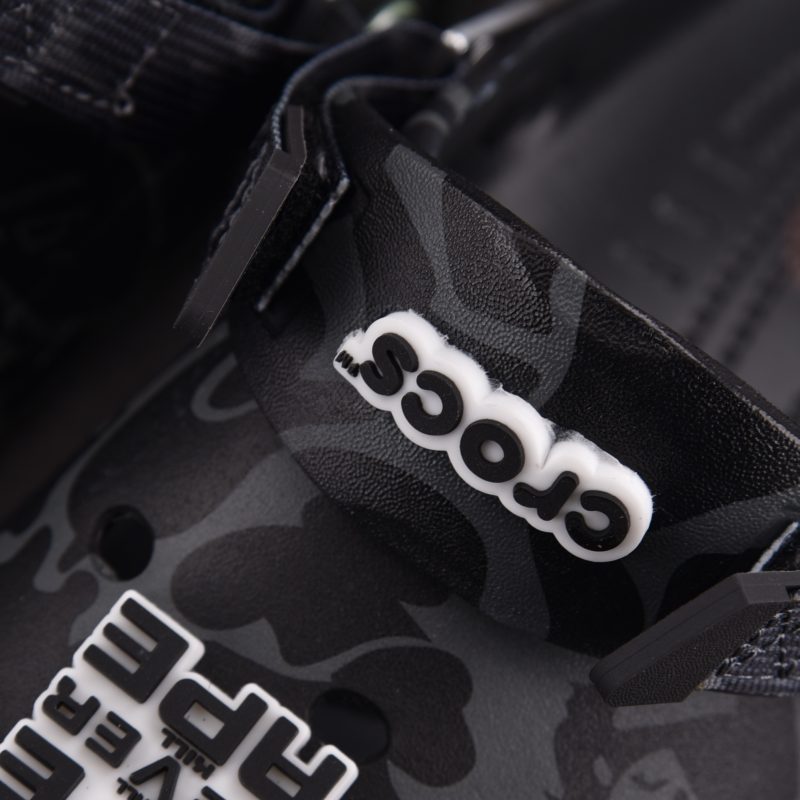 (BEST) BAPE x Crocs Classic Clog 'Black Camo'