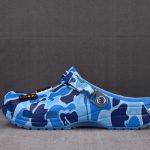 (BEST) BAPE x Crocs Classic Clog 'Blue Camo'