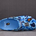 (BEST) BAPE x Crocs Classic Clog 'Blue Camo'