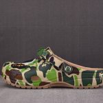 (BEST) BAPE x Crocs Classic Clog 'Green Camo'
