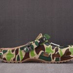 (BEST) BAPE x Crocs Classic Clog 'Green Camo'