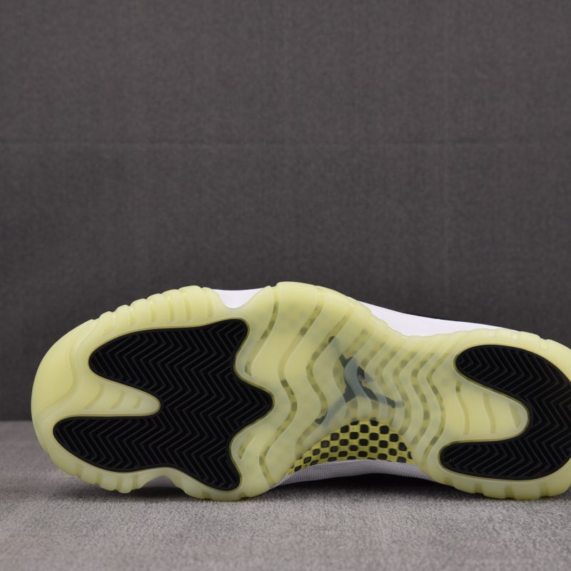(BEST) Jordan 11 Retro 'Black Barely Volt'