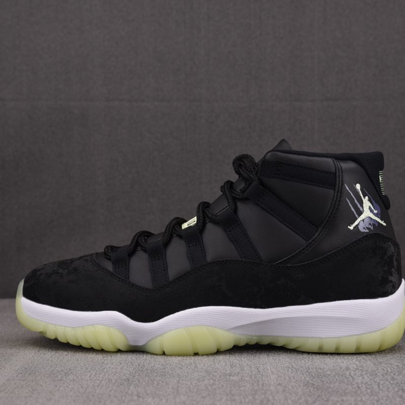 (BEST) Jordan 11 Retro 'Black Barely Volt'