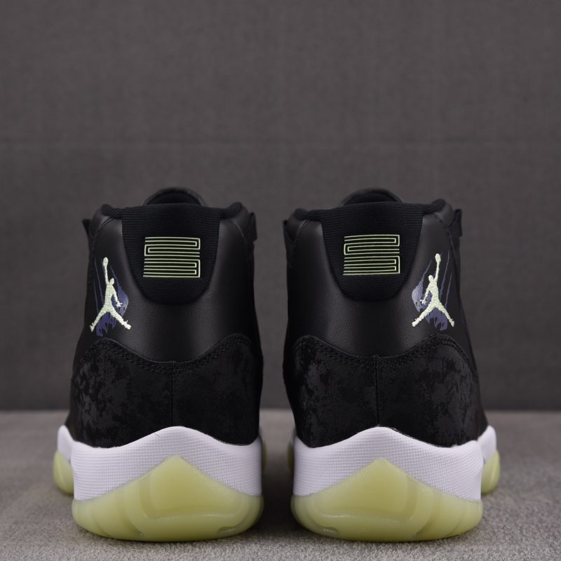 (BEST) Jordan 11 Retro 'Black Barely Volt'