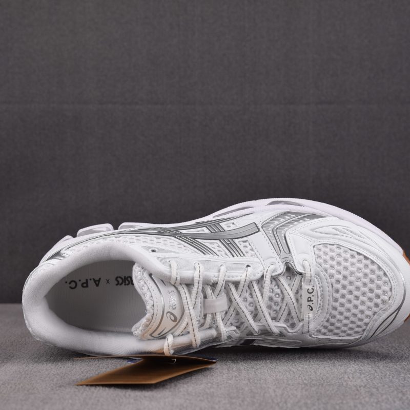 (BEST) ASICS Gel-Kayano 14 A.P.C. 'White Pure Silver'