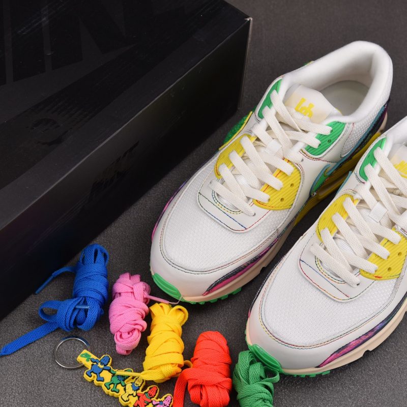 (BEST) Air Max 90 Grateful Dead University of Oregon 'Grateful Ducks'