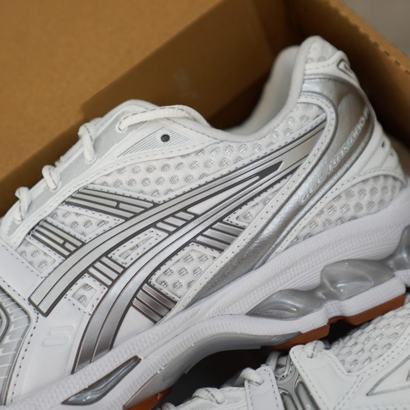 (BEST) ASICS Gel-Kayano 14 A.P.C. 'White Pure Silver'