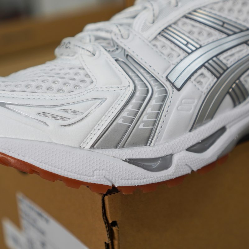 (BEST) ASICS Gel-Kayano 14 A.P.C. 'White Pure Silver'