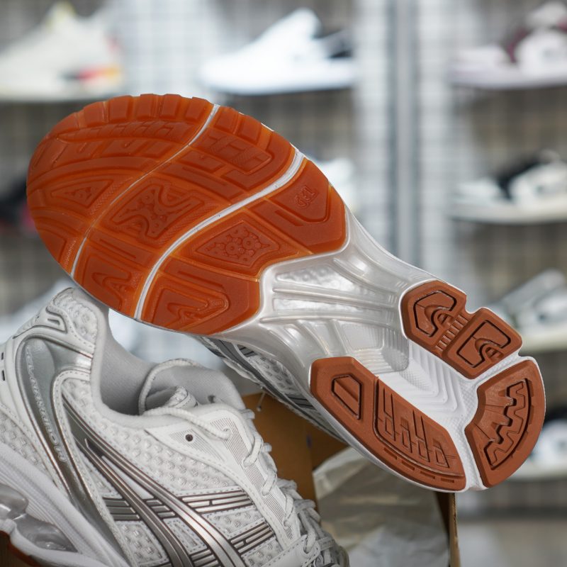 (BEST) ASICS Gel-Kayano 14 A.P.C. 'White Pure Silver'