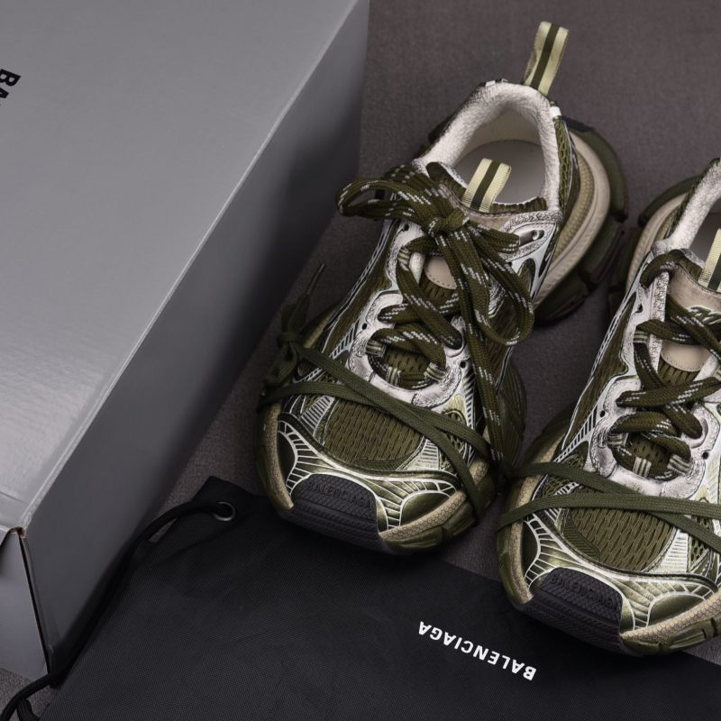 (BEST) Balenciaga 3XL Sneakers 'Dark Green Light Beige'