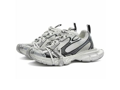 (BEST) Balenciaga 3XL 'White & Black' Sneakers
