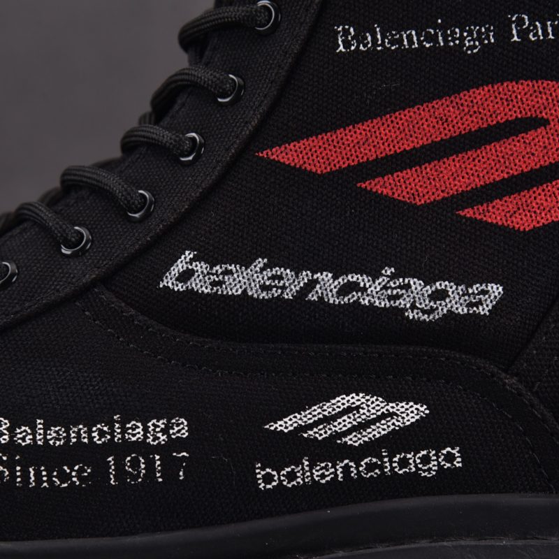 (BEST) Balenciaga Black Combat Strike L20 'Skiwear' Boots