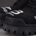 (BEST) Balenciaga Black Combat Strike L20 'Skiwear' Boots