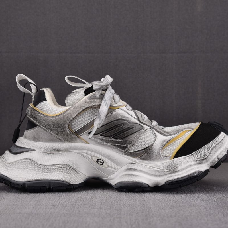 (BEST) Balenciaga Cargo Sneakers 'White Grey'