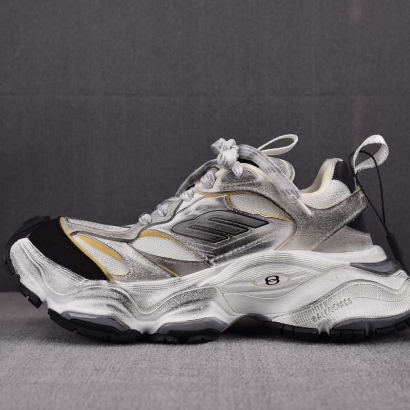 (BEST) Balenciaga Cargo Sneakers 'White Grey'