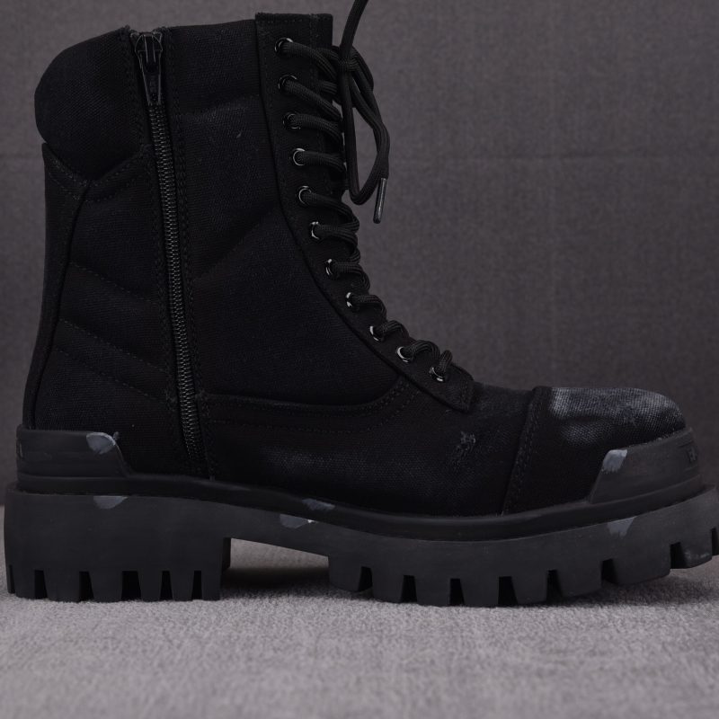 (BEST) Balenciaga Combat Strike Boot in 'Black'