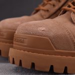 (BEST) Balenciaga Combat Strike Boot in 'Brown'