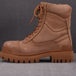 (BEST) Balenciaga Combat Strike Boot in 'Brown'
