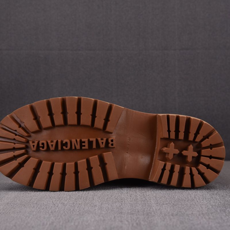 (BEST) Balenciaga Combat Strike Boot in 'Brown'