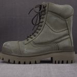 (BEST) Balenciaga Combat Strike Boots in 'Beige Olive'