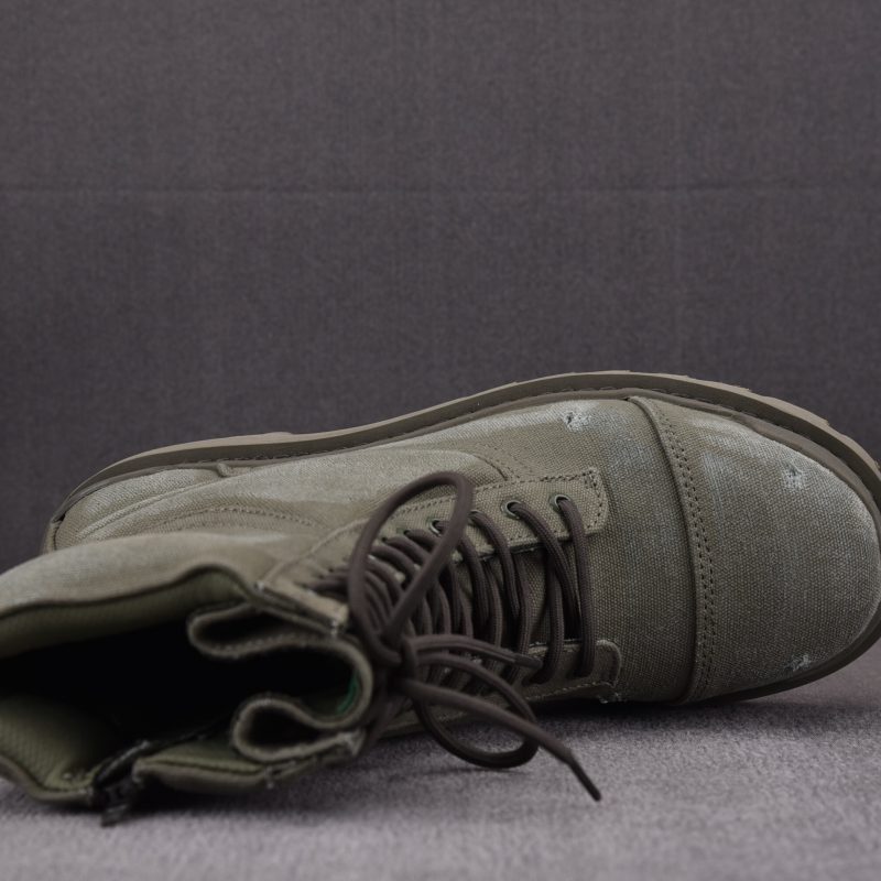 (BEST) Balenciaga Combat Strike Boots in 'Beige Olive'