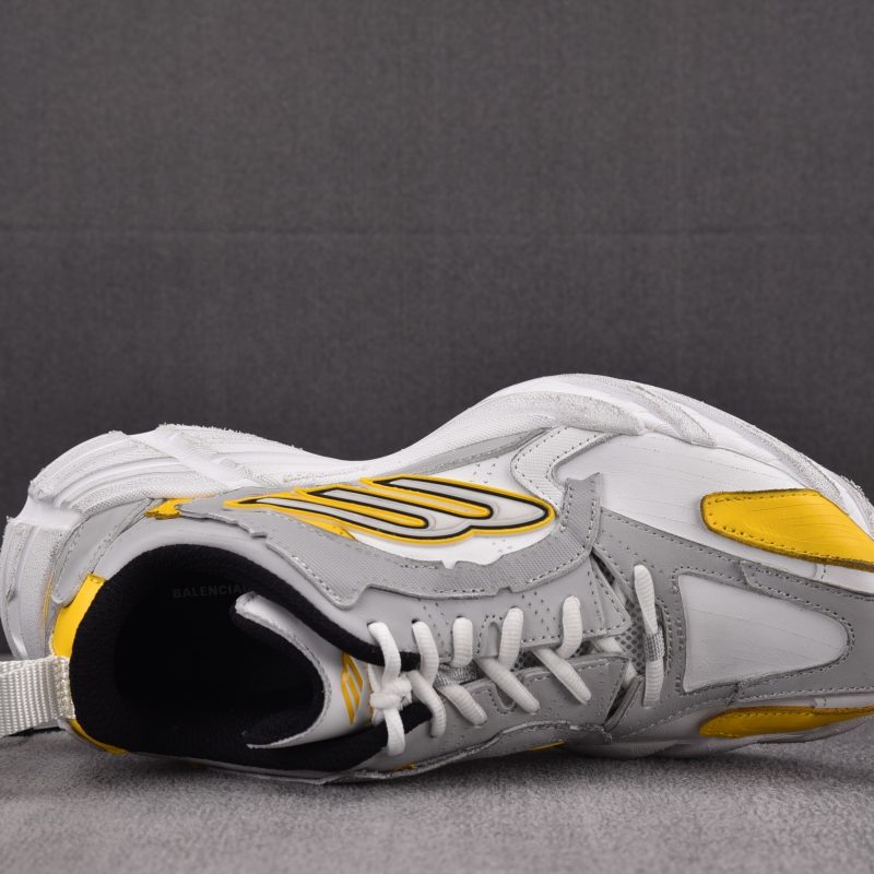 (BEST) Balenciaga Monday Sneaker 'Worn-Out White Grey Yellow'