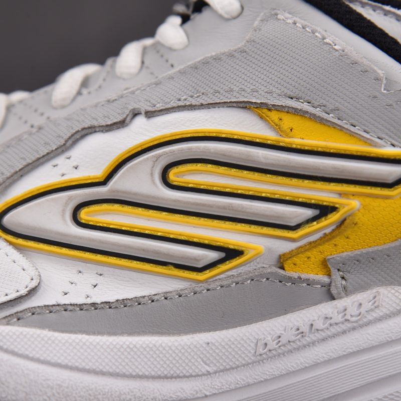 (BEST) Balenciaga Monday Sneaker 'Worn-Out White Grey Yellow'