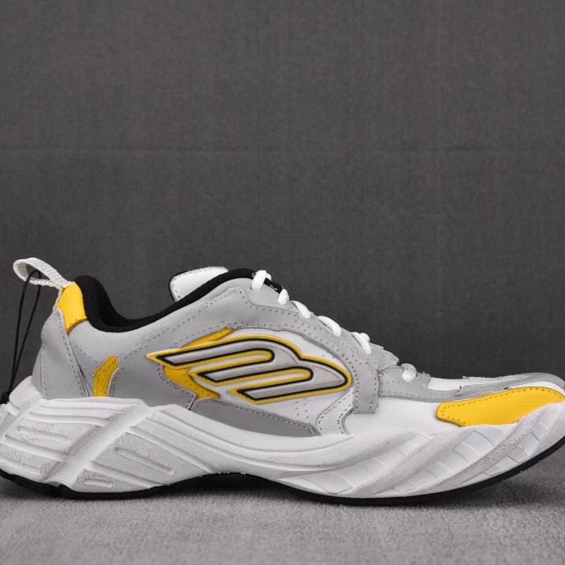 (BEST) Balenciaga Monday Sneaker 'Worn-Out White Grey Yellow'