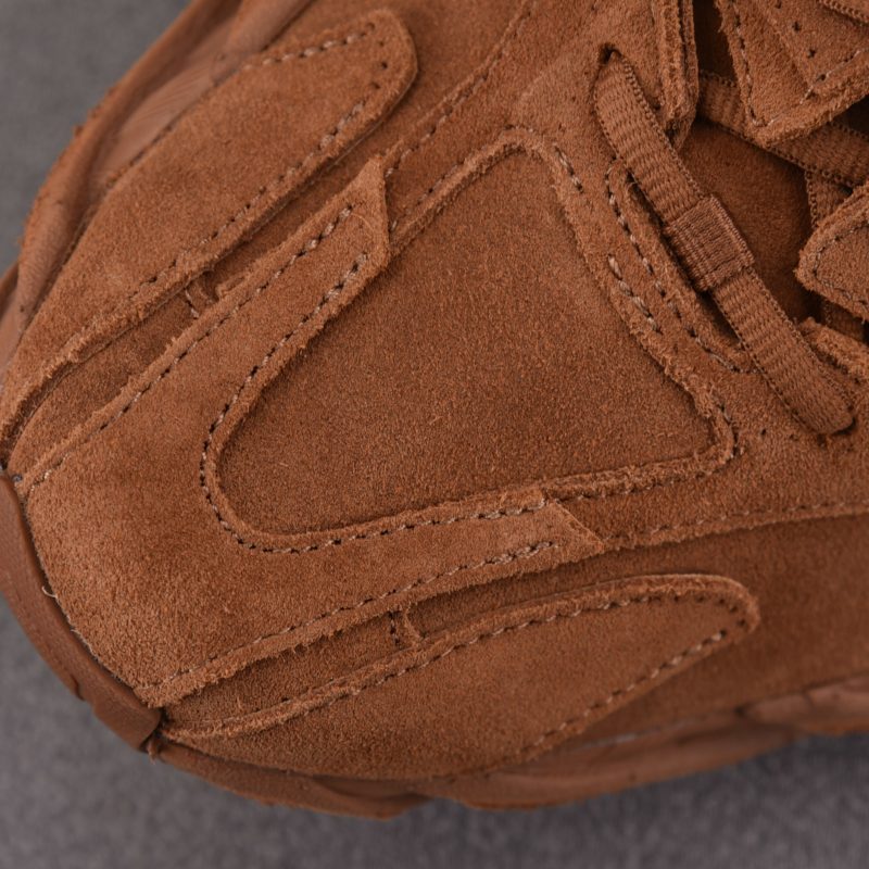 (BEST) Balenciaga Monday Suede Sneakers 'Brown'