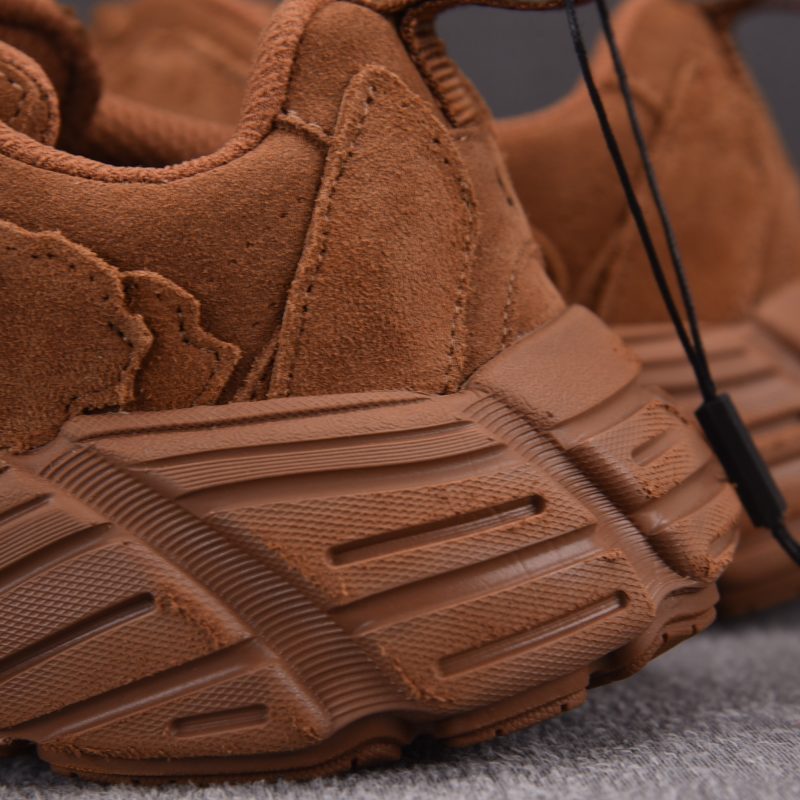 (BEST) Balenciaga Monday Suede Sneakers 'Brown'