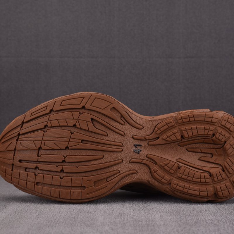 (BEST) Balenciaga Monday Suede Sneakers 'Brown'