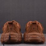 (BEST) Balenciaga Monday Suede Sneakers 'Brown'