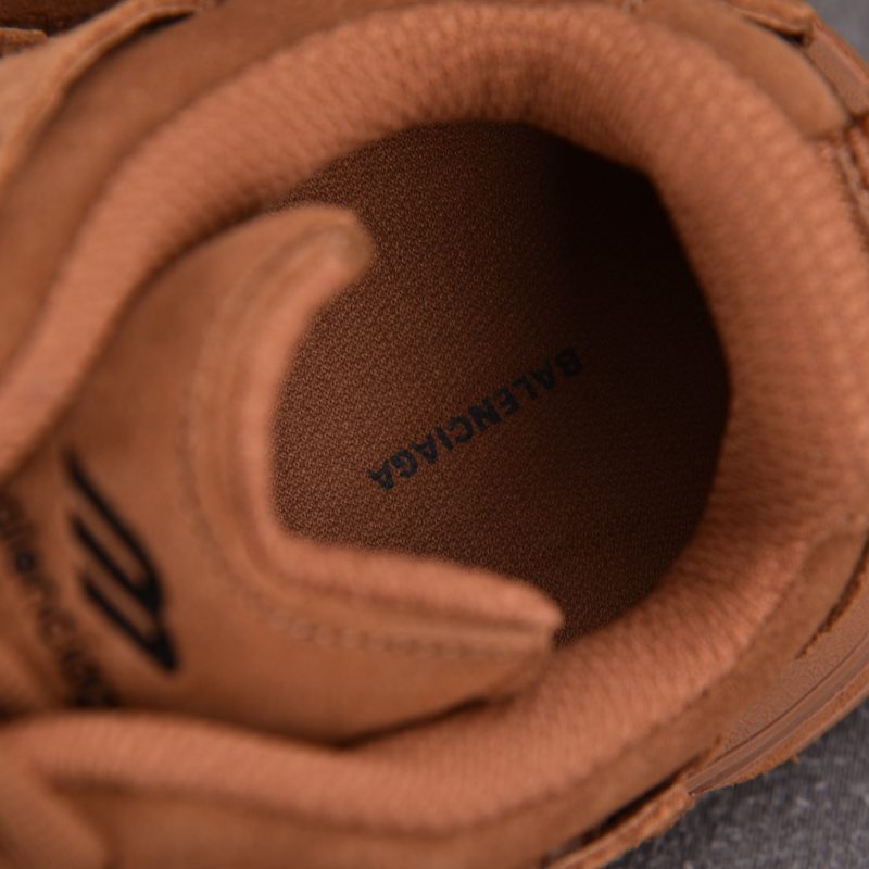(BEST) Balenciaga Monday Suede Sneakers 'Brown'