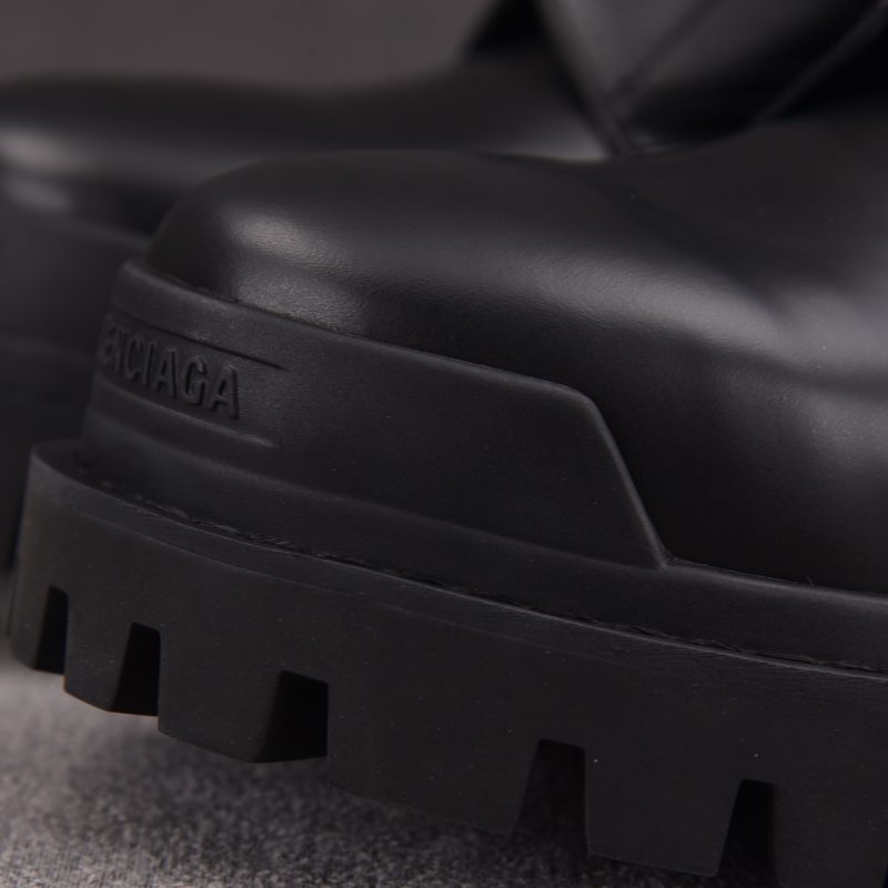 (BEST) Balenciaga Strike 20mm Lace Up Boot 'Black'
