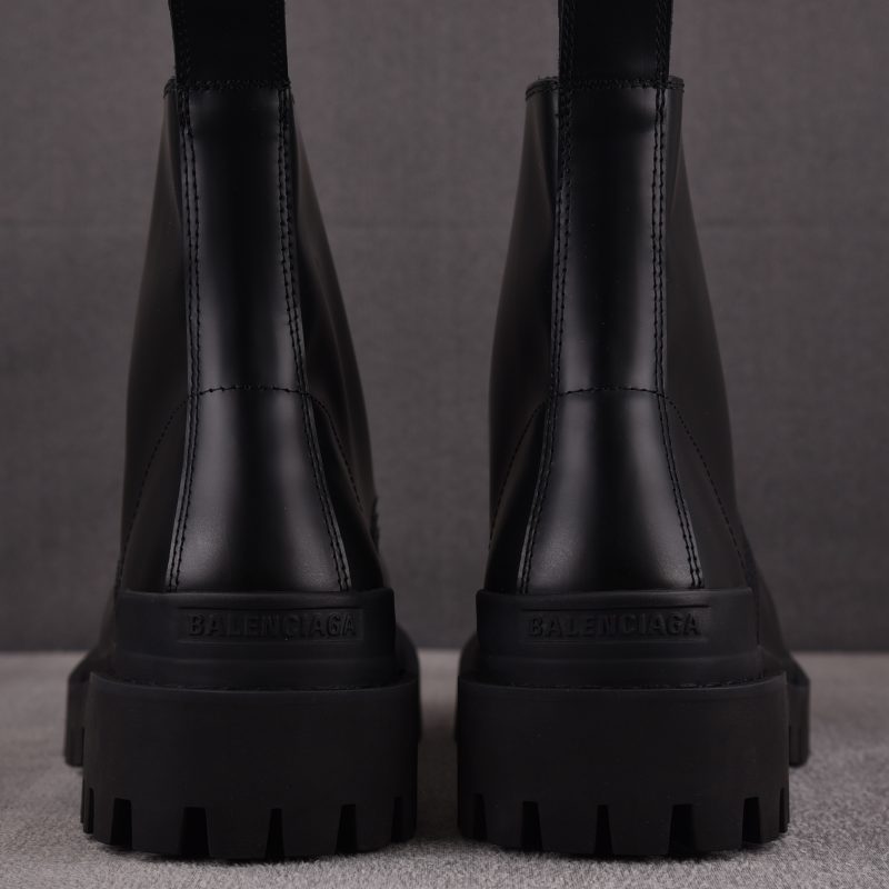 (BEST) Balenciaga Strike 20mm Lace Up Boot 'Black'