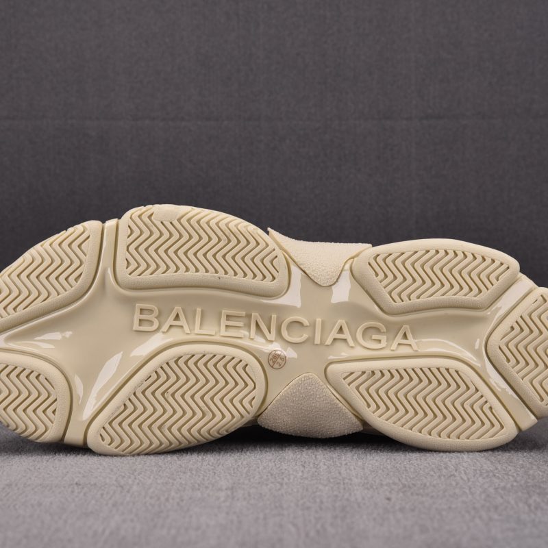 (BEST) Balenciaga Triple S Diy Metal 'Beige'