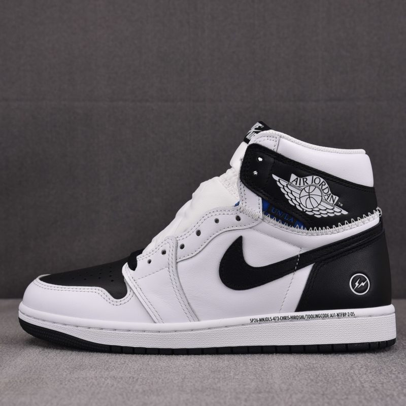 (BEST) Fragment Design x Union LA x Jordan 1 Retro High OG SP 'White Black'