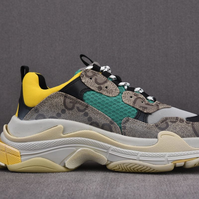 (BEST) Gucci x Balenciaga Triple S 'The Hacker Project - Beige Yellow'