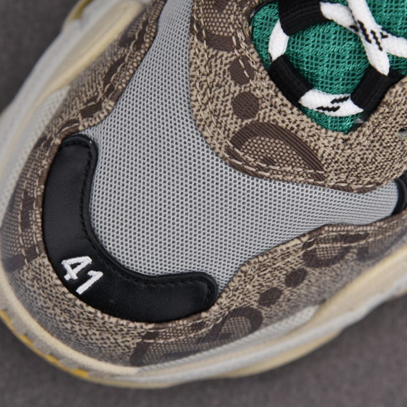 (BEST) Gucci x Balenciaga Triple S 'The Hacker Project - Beige Yellow'